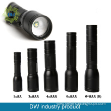 610Lumens Aluminum Flashlight